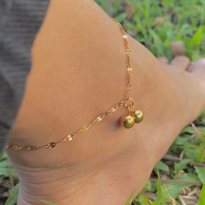 Beads drop anklet ( 1 piece)