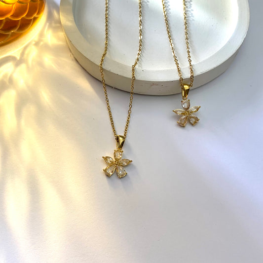 Flower necklace