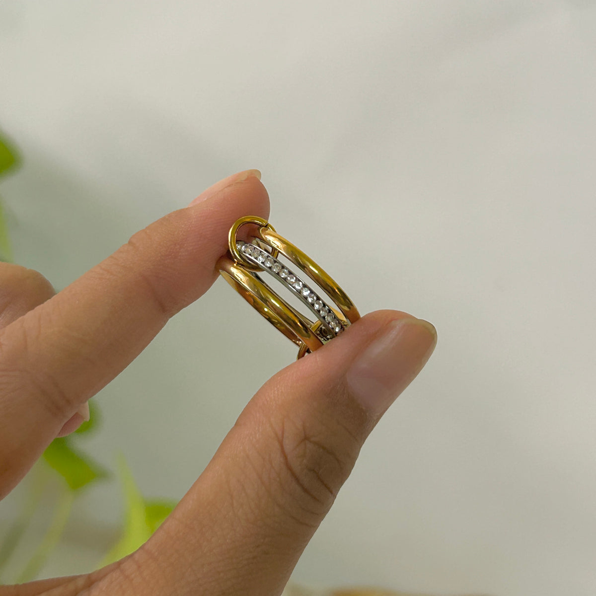 Triple combo ring