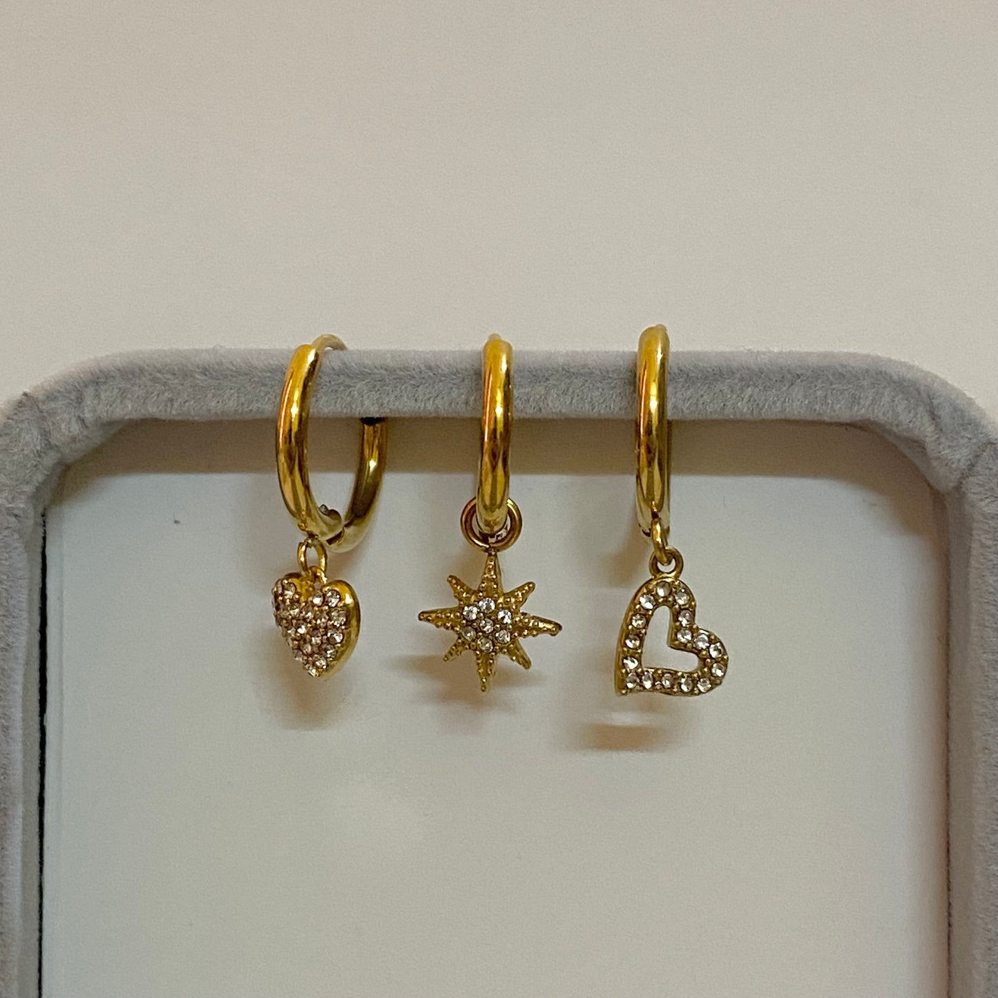 Drop earrings