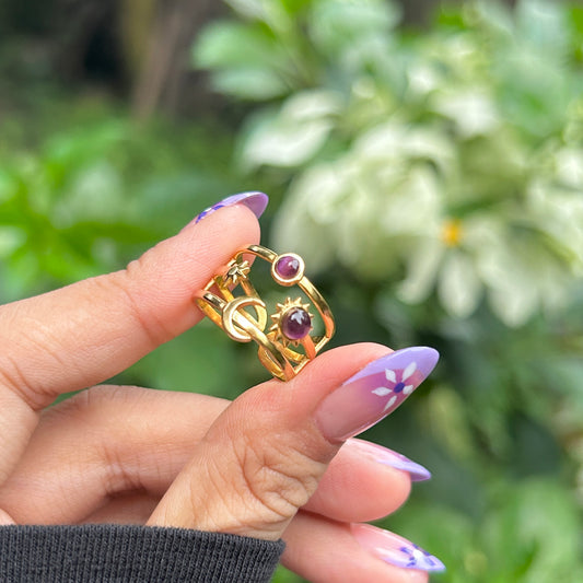 Galaxy Ring ( purple)