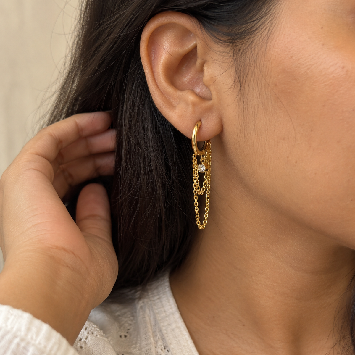 Chain drop hoops
