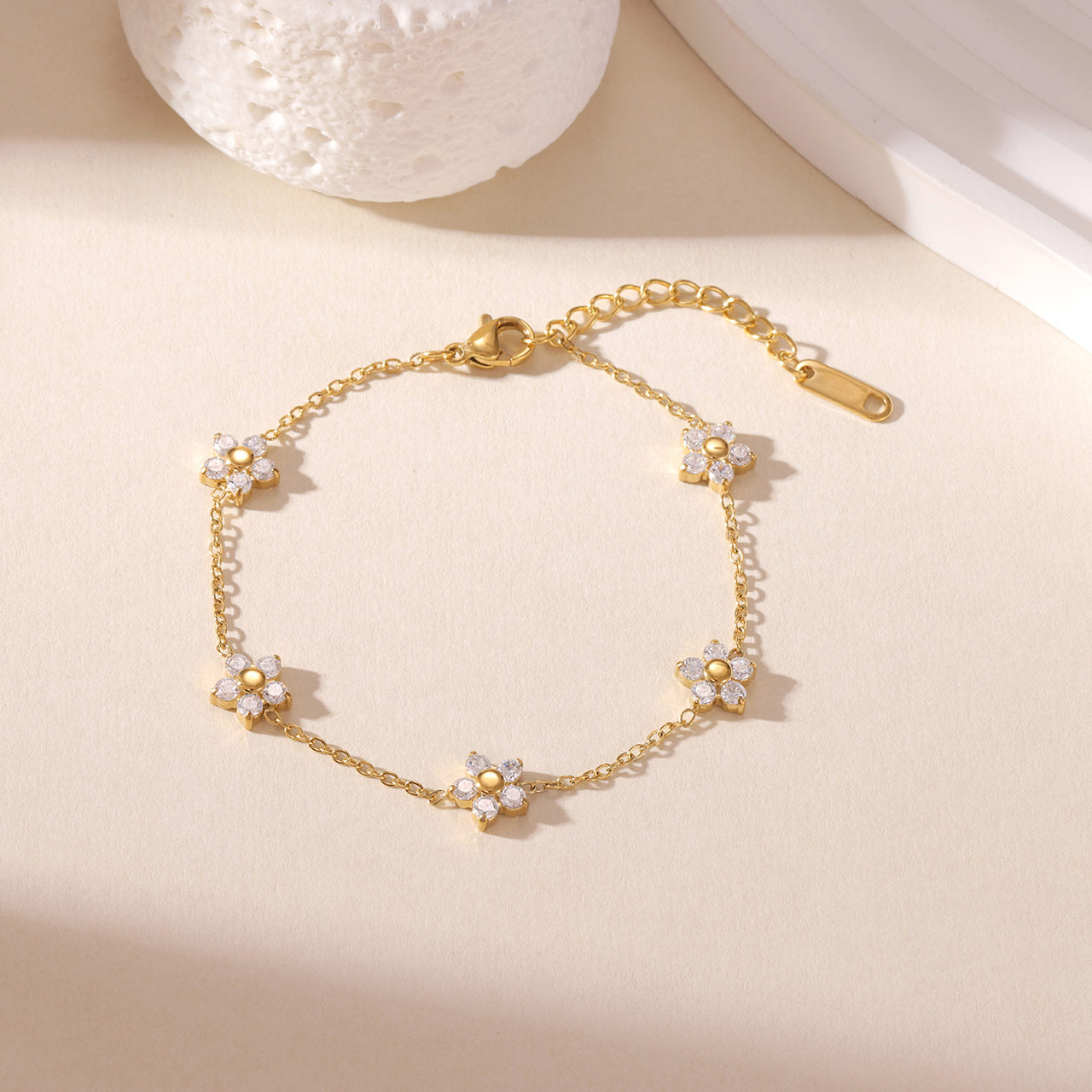 Flora petal bracelet