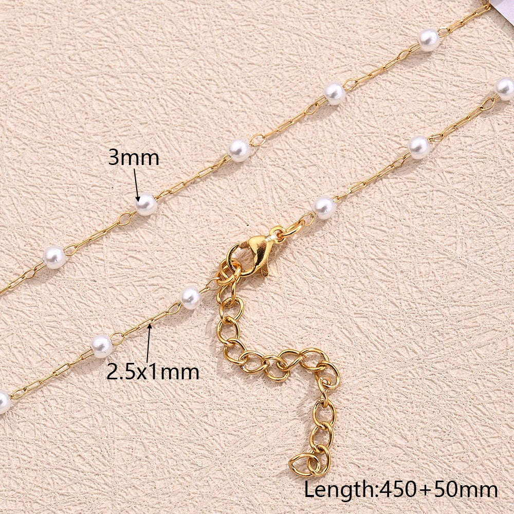Pearl bead chain