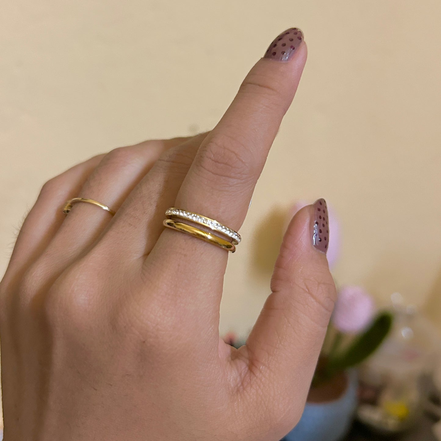 Dual combo ring
