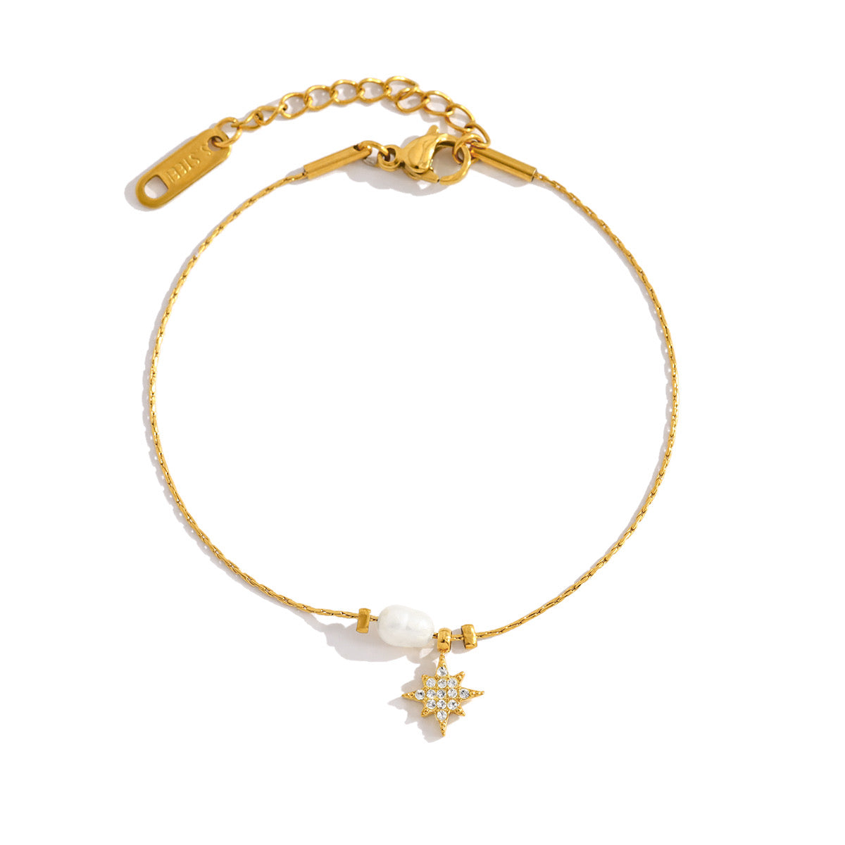 Starry pearl bracelet