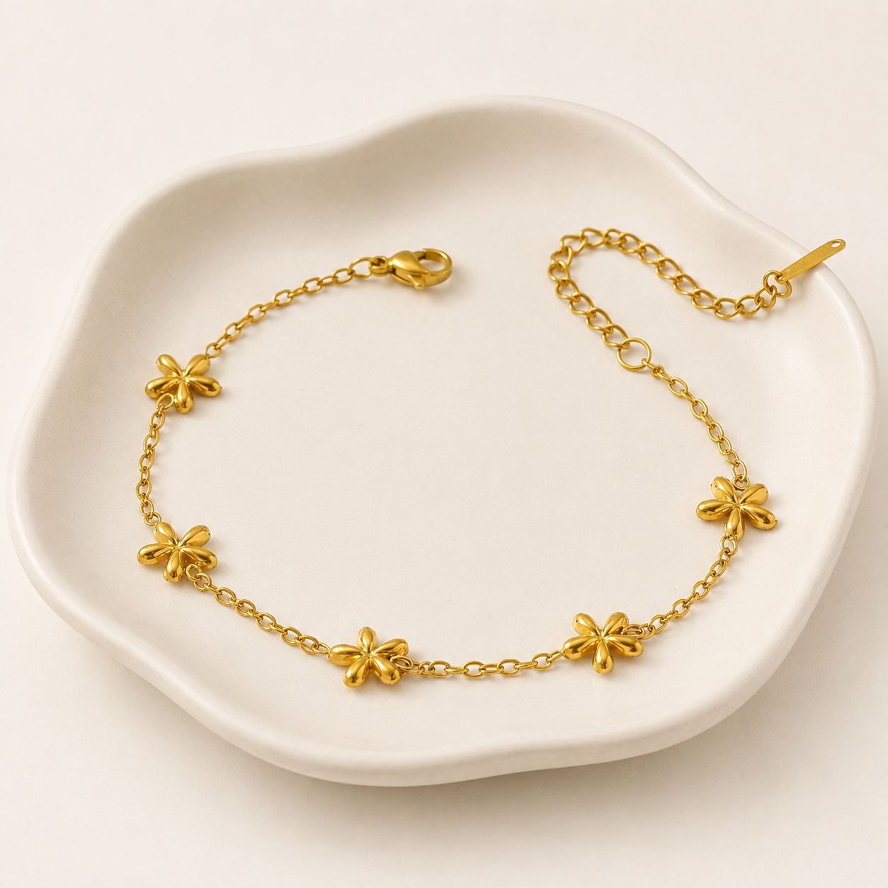 Flora chain bracelet