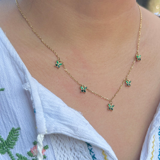 Butterfly necklace