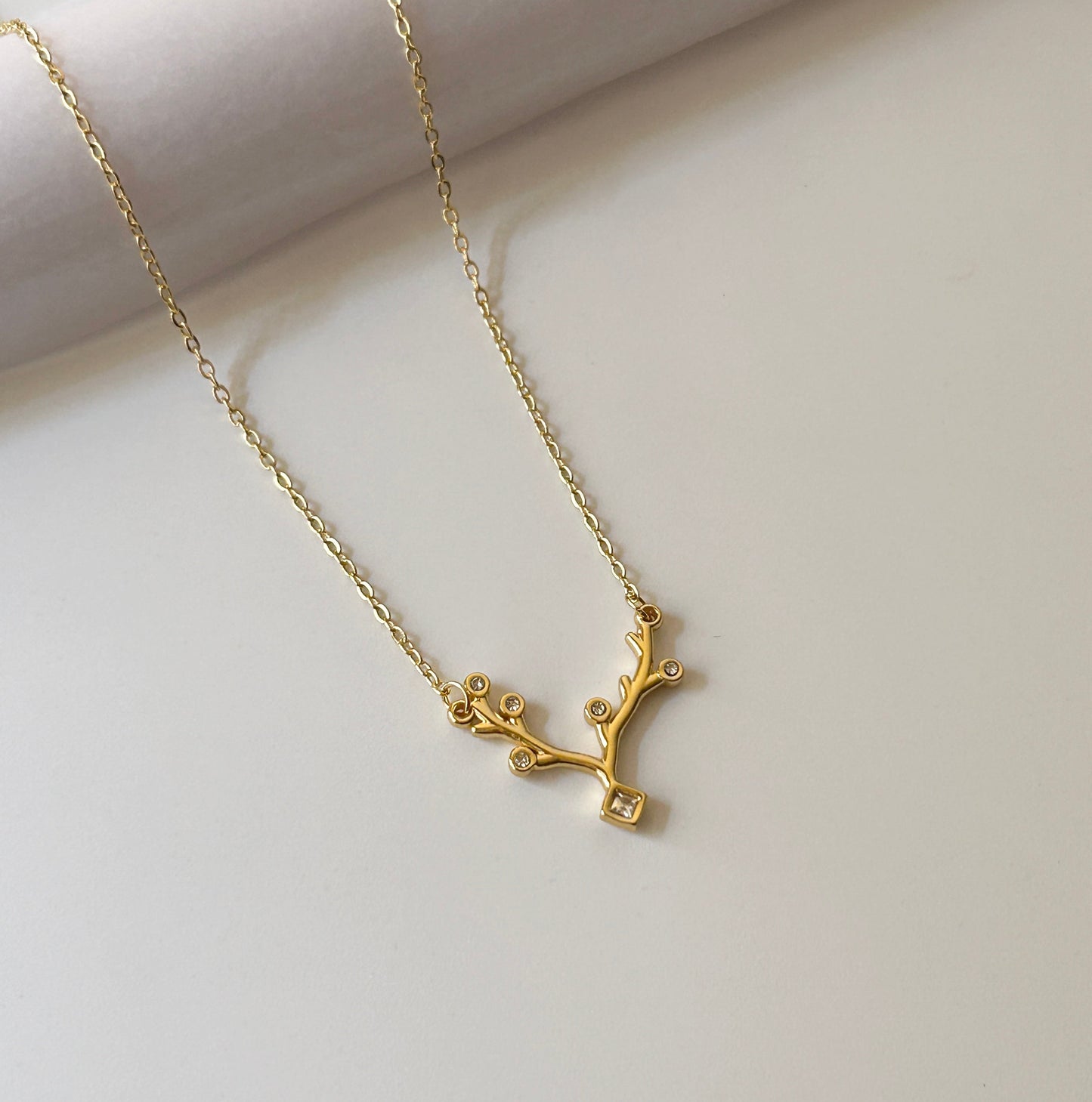Horn necklace