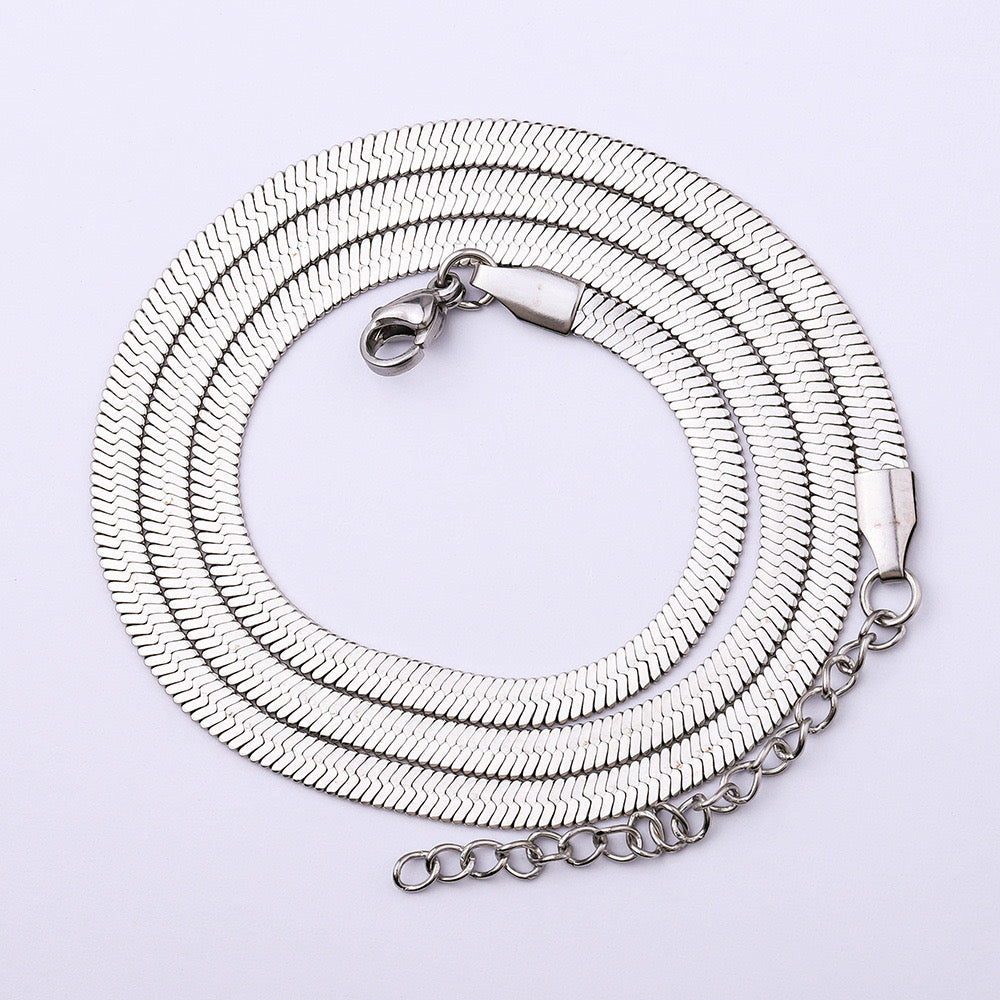 Men’s Silver snake chain