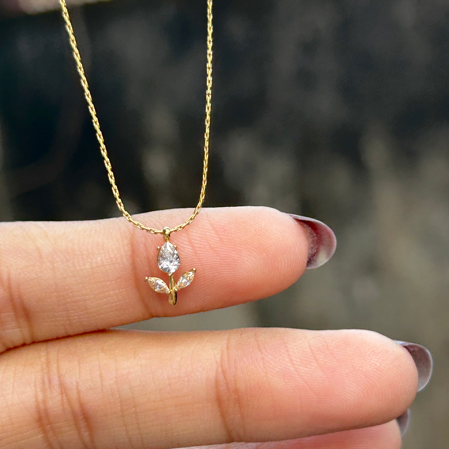Tulip necklace ( pre booking)
