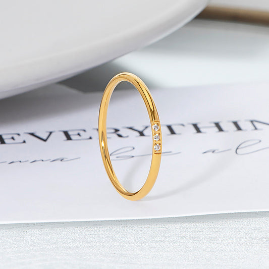 3 Drill thin ring