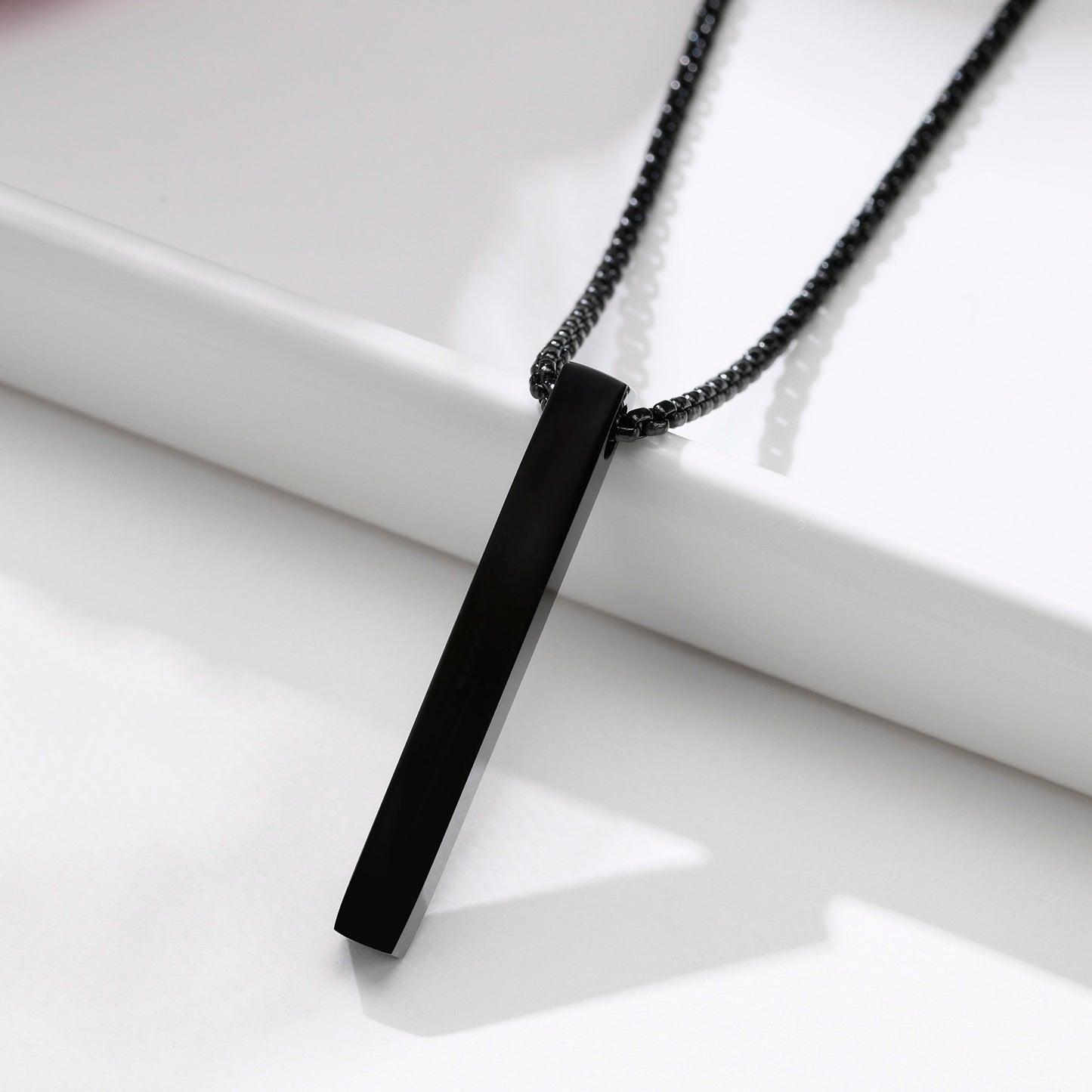 Bar necklace for men