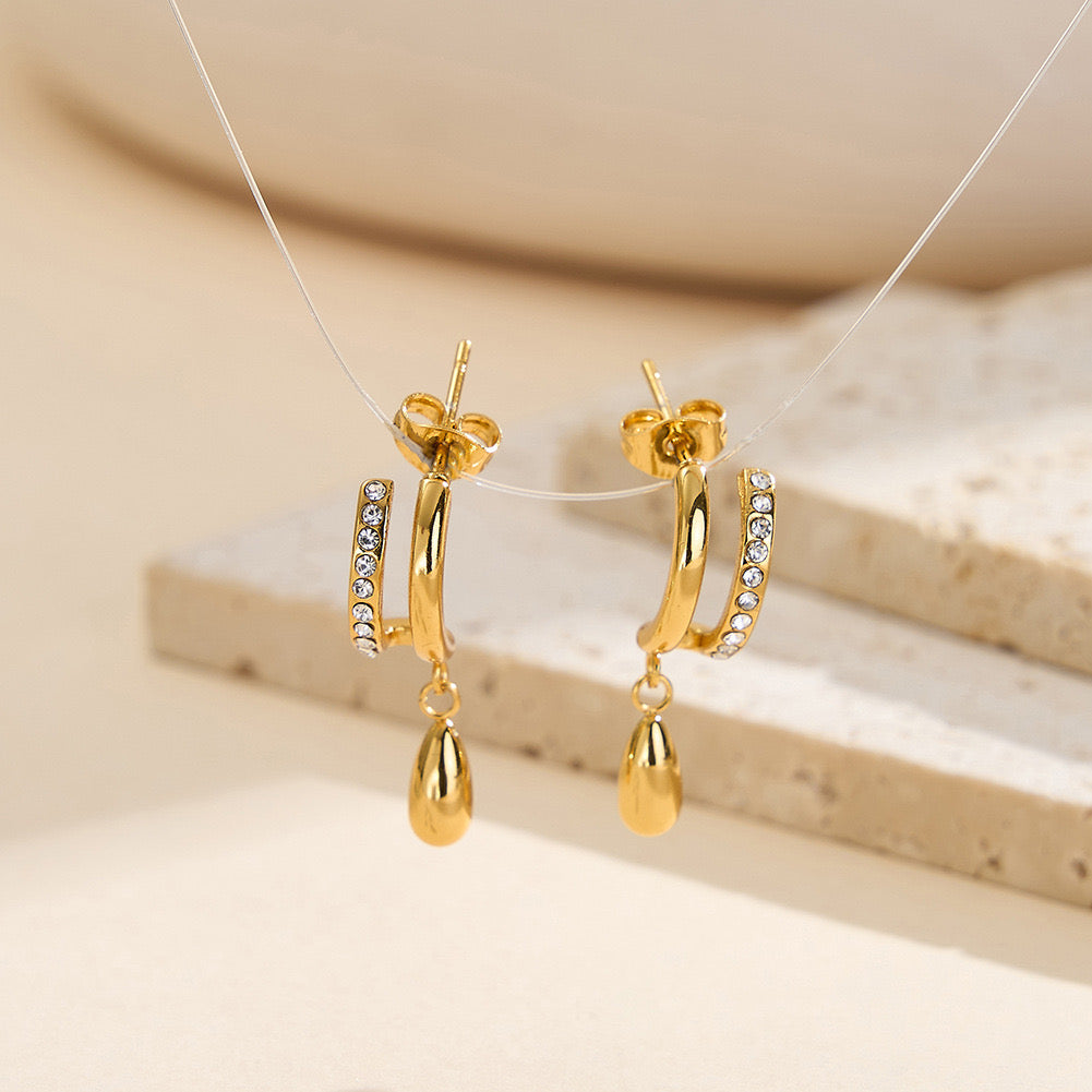 Dual hoop droplet