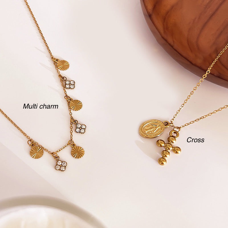 Charm necklaces
