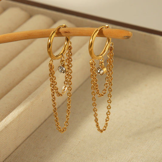 Chain drop hoops