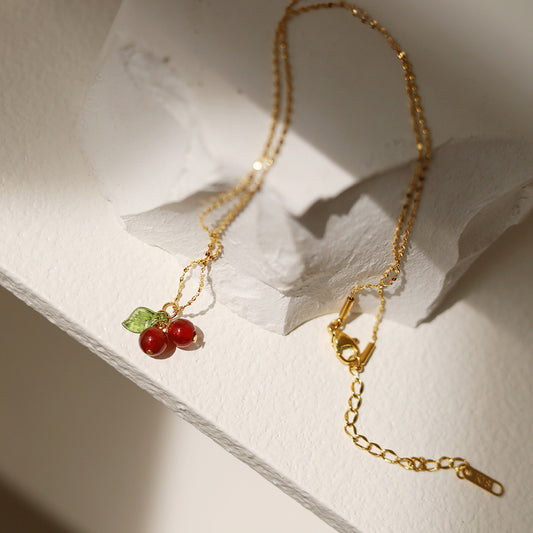 Cherry necklace