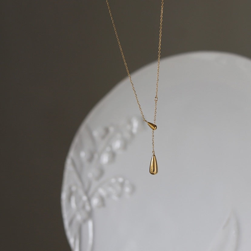 Drop necklace (18k)