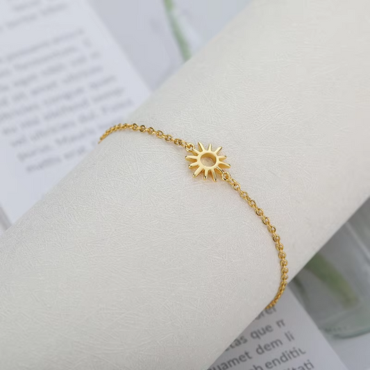 Sun chain bracelet