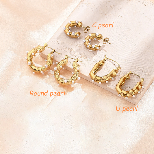 Pearl studded Earrings