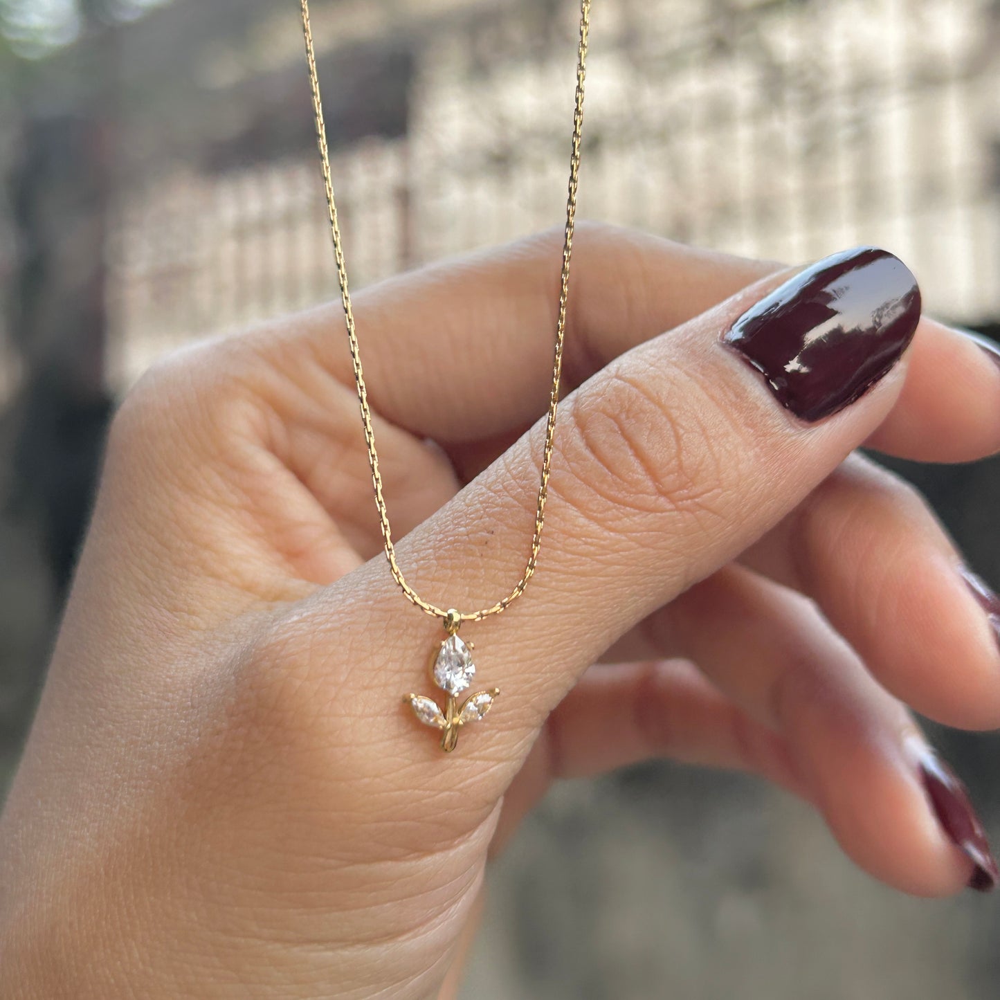 Tulip necklace ( pre booking)