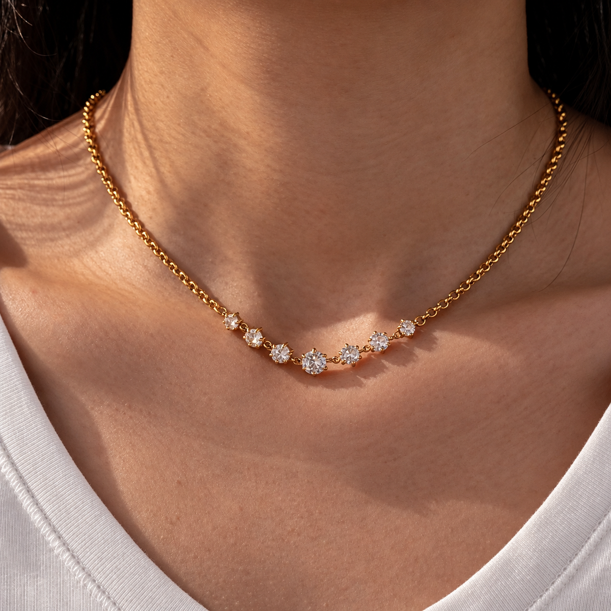 Diamond necklace