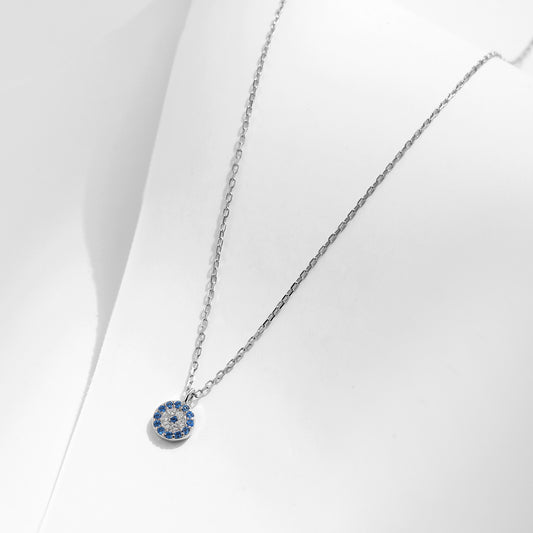 Tiny evileye necklace (S925)