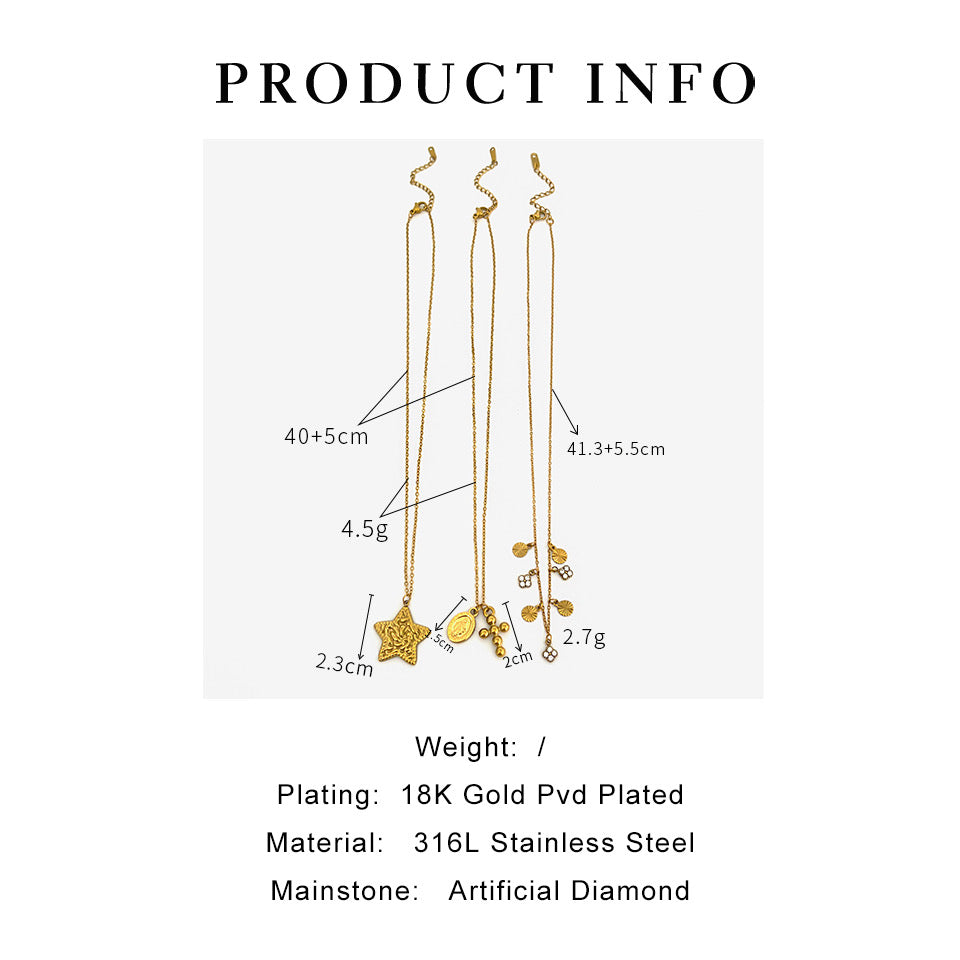 Charm necklaces