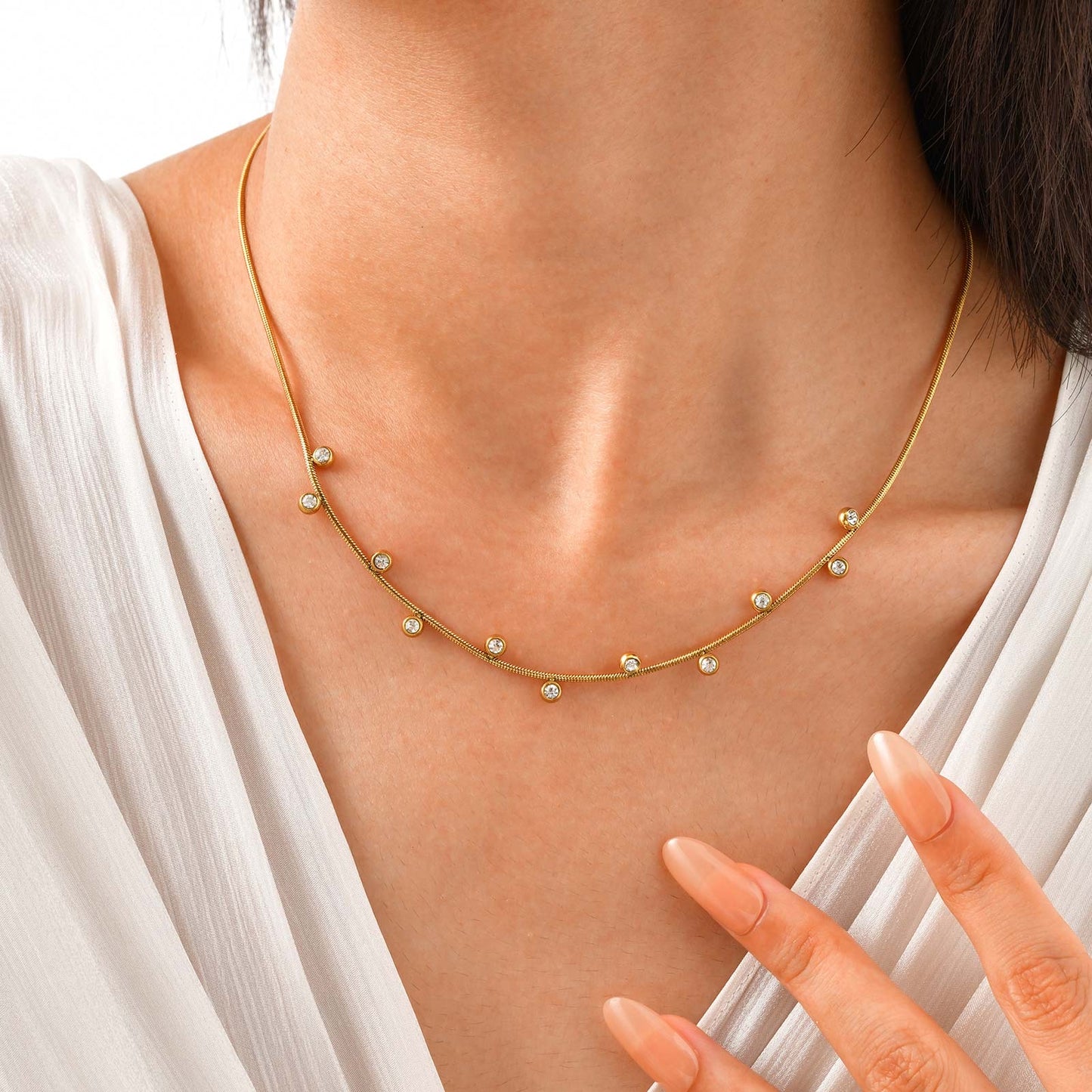 Stone necklace