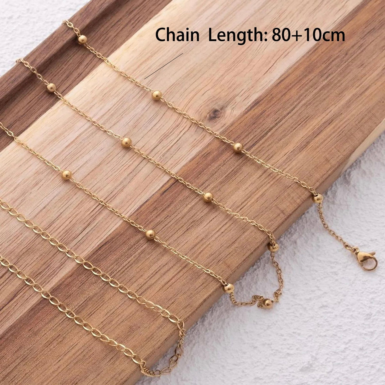 Bead waist chain