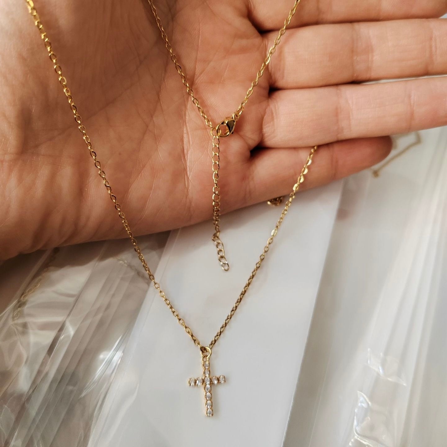 Small Cross necklace