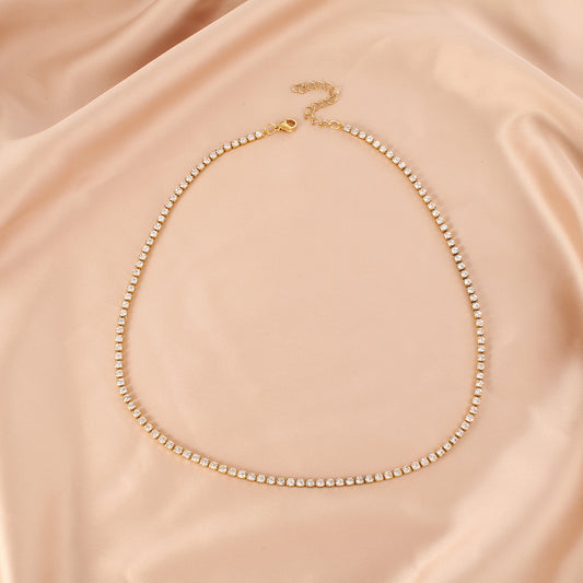 Tennis necklace