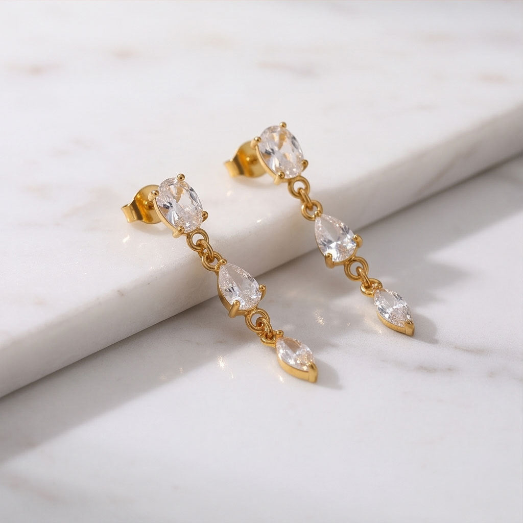 Drop earrings