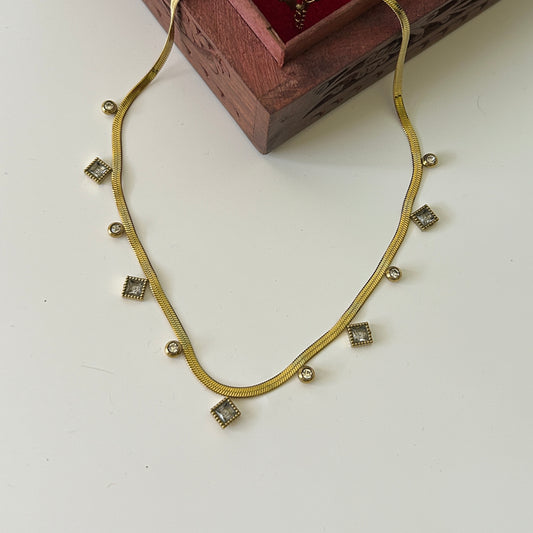 Stone necklace