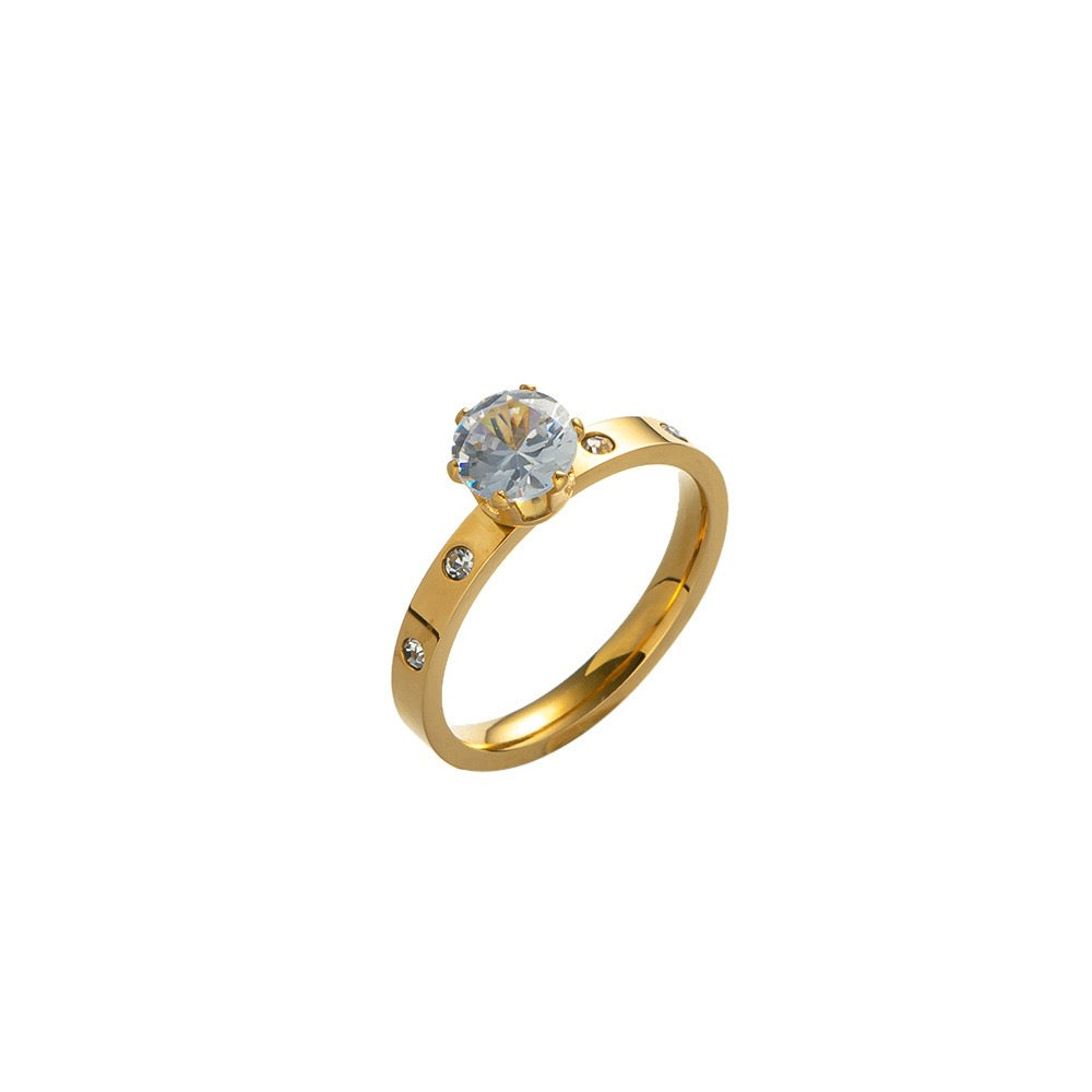 Princess Solitaire ring