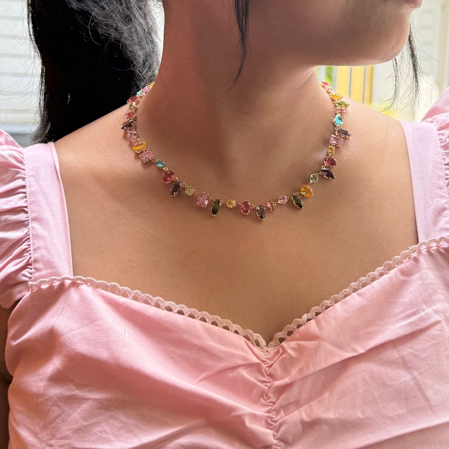 Multi Auraa Necklace