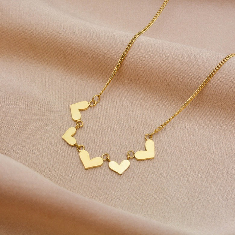 Sweetheart necklace-18k